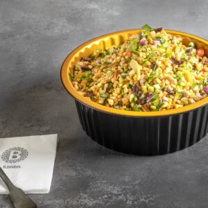 סלט חיטה וירקות