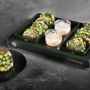 לביבות כרישה ועשבים